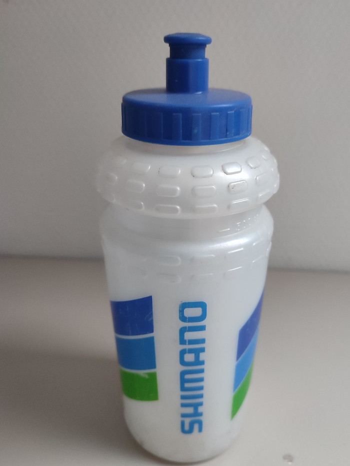 Retro race bicycles Shimano water bottle