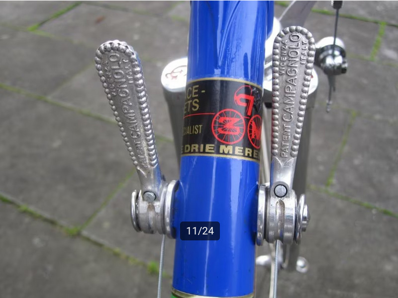Retro steel bikes gios torino from Johan de Muynck