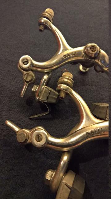 vintage Galli criterium brake levers