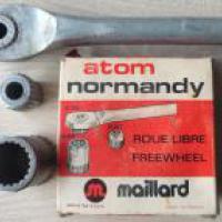 Maillard Atom Normandy freewheel, freewheel & tool for BB